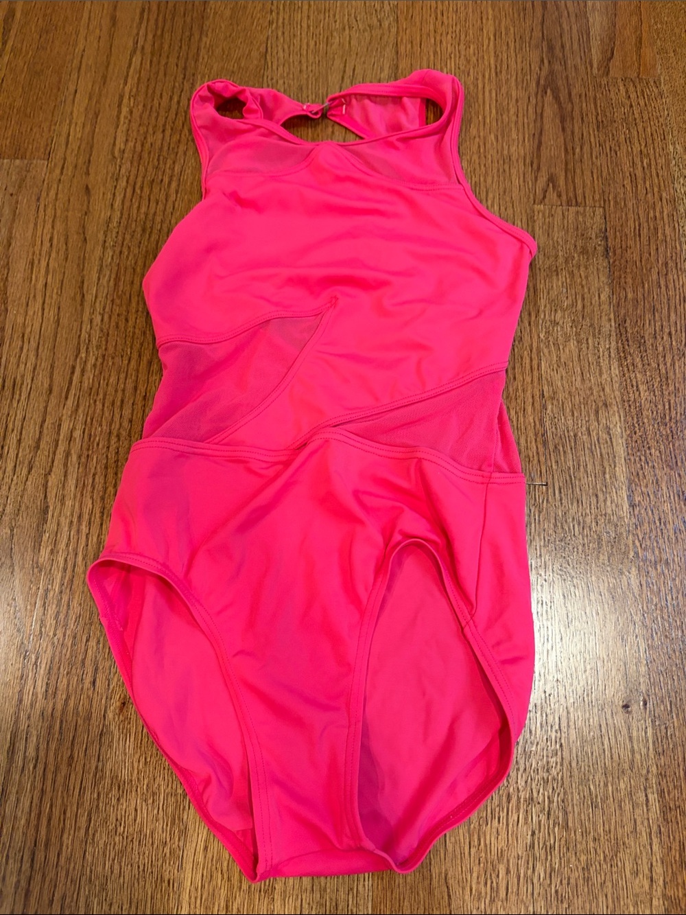 Balera Dancewear Abstract Leotard - XSA - Hot Pink